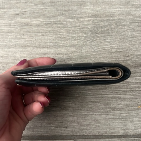 Authentic Chanel Bi-fold Japan Limited Release Wallet w/silver interior - Picture 6 of 15